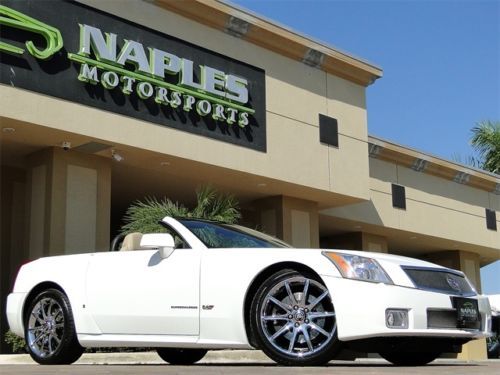 2008 cadillac xlr v automatic, 19&#034; chrome wheels, navigation, hartop convertible