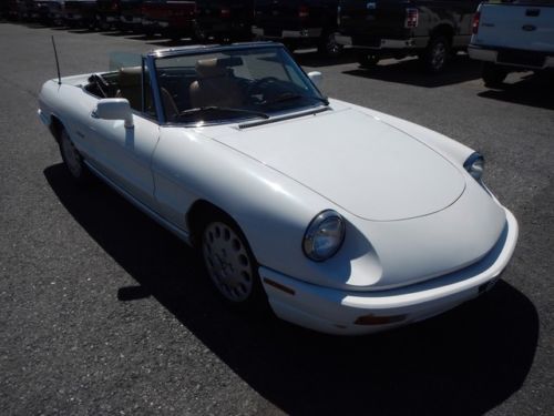 1991 alfa romeo spider veloce convertable