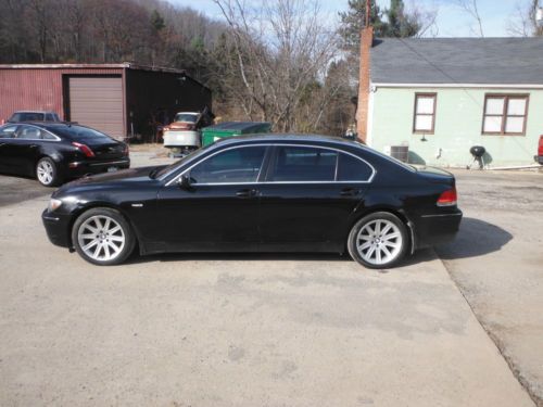 2006 bmw 750li base sedan 4-door 4.8l