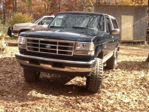 Ford : bronco eddie baur utility 2-door 1995 ford bronco