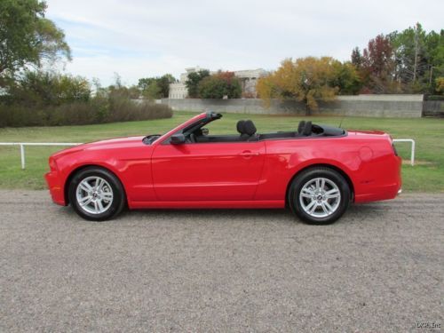2014 mustang convertible 2k auto all power equip alloys fact warr immac