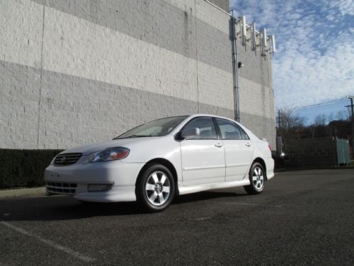 Automatic 4 door s low miles white
