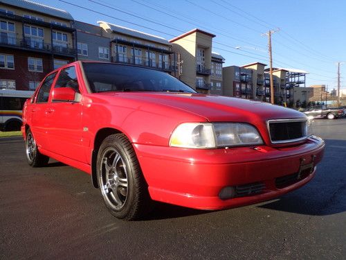 Tx car rust free 1999 volvo s70 t5 turbo autored on black gorgeus drives perfect