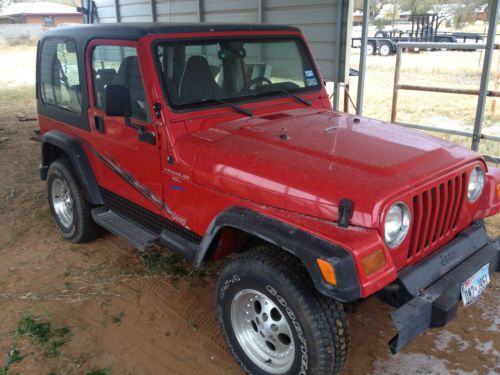 1998 Jeep Wrangler Sport Sport Utility 2-Door 4.0L, image 2