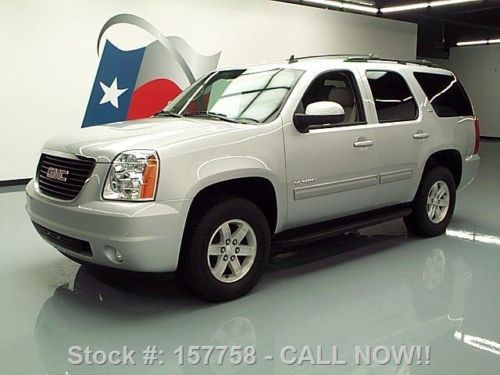 2013 gmc yukon slt 4x4 sunroof nav dvd leather 690 mi texas direct auto