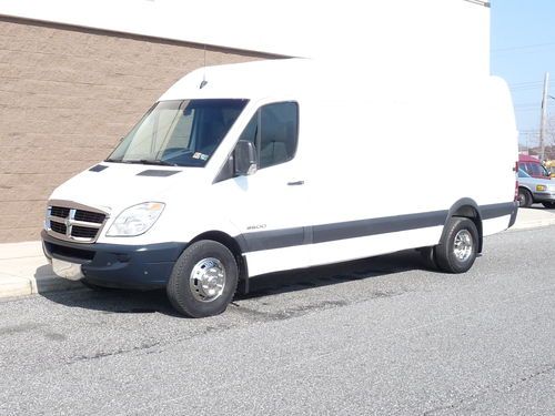 2007 dodge sprinter 3500 high top extended cargo van 3.0l diesel