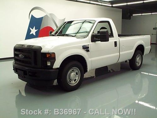 2010 ford f-250 regular cab long bed auto bedliner 34k texas direct auto