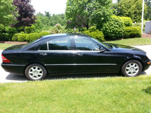1997 mercedes benz  s420  black.. like new...  runs 100%..ask mike 603-943-0353