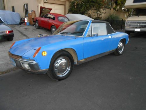 1970 porsche 914 2l california sky blue holiday blow out