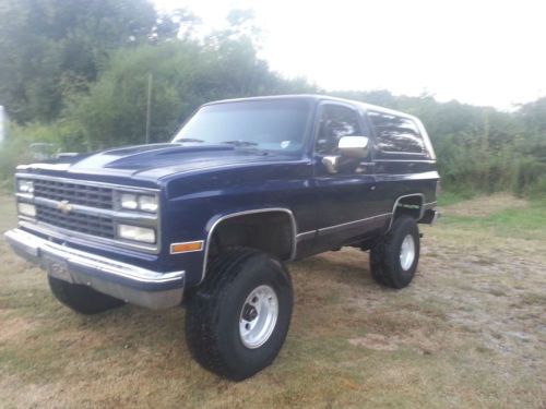 1989 chevrolet blazer silverado sport utility 2-door 5.7l