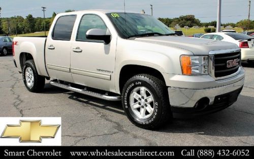 2008 gmc sierra 1500 slt crew cab automatic chevy 4x4 pickup trucks 4wd truck v8
