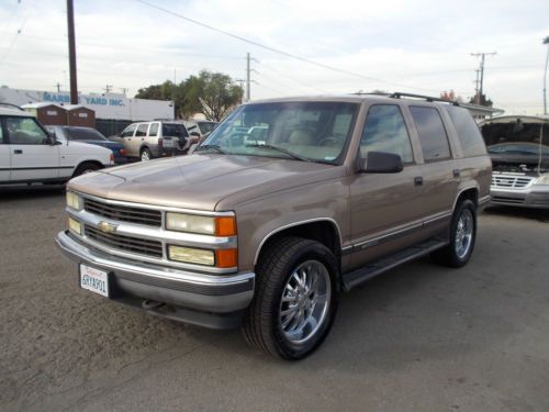 1996 chevytahoe, no reserve