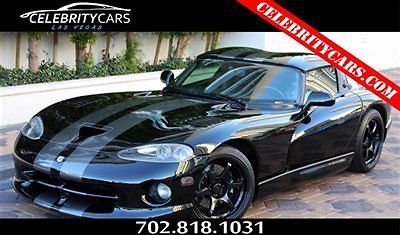 1999 dodge viper gts coupe 6 spd 700 hp las vegas custom ssr wheels extras+++