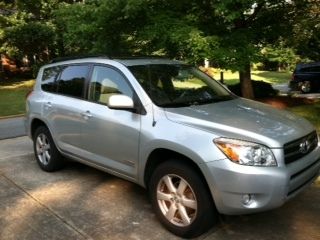 2006 toyota rav4 limited silver exterior gray interior 6 disc cd changer '06