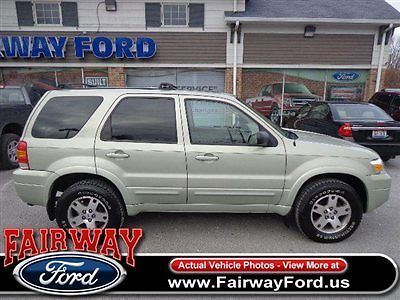 2005 ford escape limited!! 3.0l v6 loaded!! clean carfax!! non-smoker!