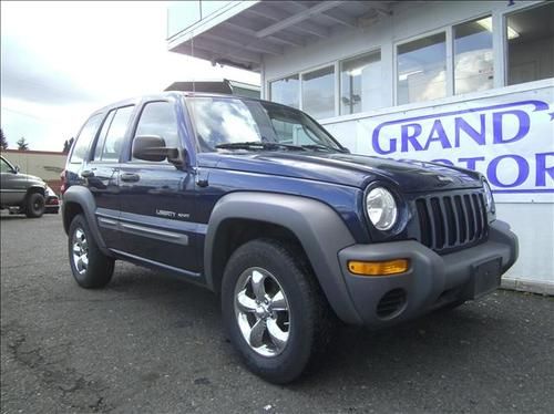 2003 jeep liberty i4 5 speed 4x4 98k miles clean title no reserve nr
