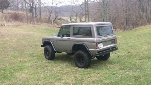 1977 ford bronco custom sport utility 2-door 351w