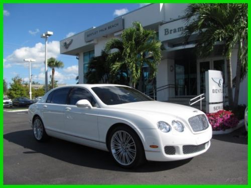 10 glacier white 6l w12 awd spur speed*diamond stitched massage seats *low miles