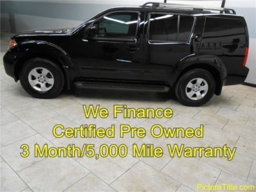 07 pathfinder 3rd row 7 passenger 4.0 v6 sony cd alarm we finance texas