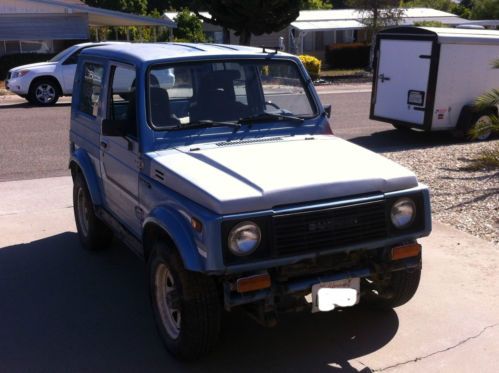 1986 suzuki samurai ja sport utility 2-door 1.3l