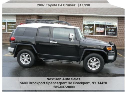 2007 toyota fj cruiser base sport utility 4-door 4.0l