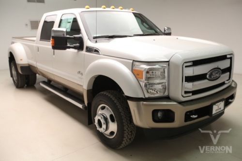 2014 navigation sunroof leather heated cooled v8 power stroke diesel