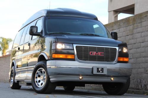 Handicap 2003 gmc savana hi-top explorer limited se wheelchair van one owner ca