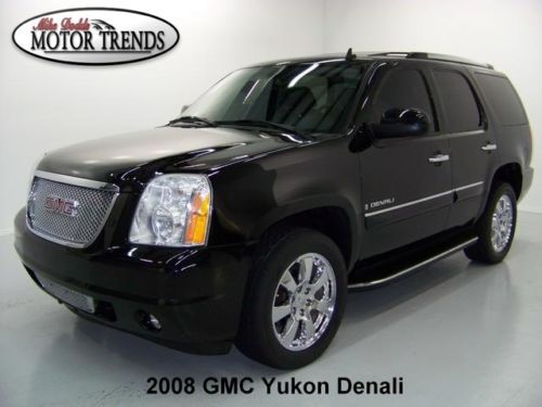 2008 gmc yukon denali awdnavigation rearcam chrome wheels heated seats bose 79k