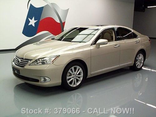 2010 lexus es350 sunroof nav rear cam climate seats 50k texas direct auto