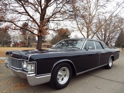 Gorgeous 1968 lincoln continental hot rod &#034;factory suicide doors&#034; 460 a/c nice!