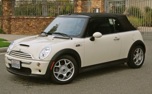 2008 mini cooper s convertible, 1 ca owner, 45k miles, service records excellent