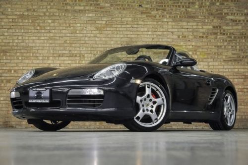 2005 porsche boxster s, sport chrono! pasm! bose! atlas gray! 2 owners! loaded!