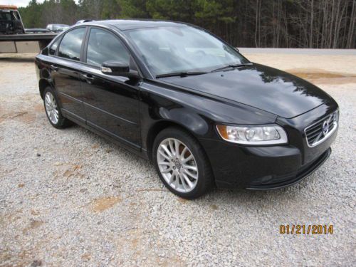 2011 volvo s40 t5 sedan 2.5l salvage light interior burn rebuildable wrecked