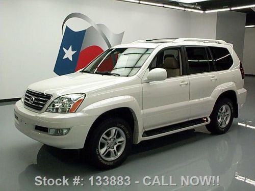 2007 lexus gx470 4x4 sunroof nav dvd rearview cam 48k texas direct auto