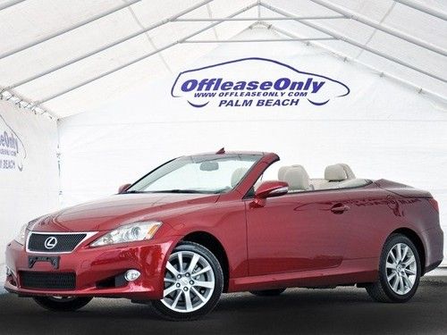 Leather moonroof automatic hard top push button start warranty off lease only