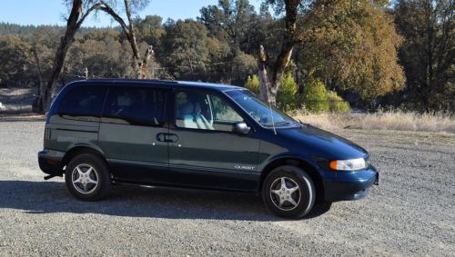 1998 nissan quest xe mini passenger van 3-door 3.0l