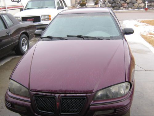 1995 pontiac grand am 4 door  true quad 4 engine!!  16 valve