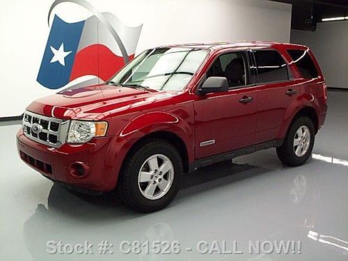 2008 ford escape xls auto cd audio alloy wheels 65k mi texas direct auto