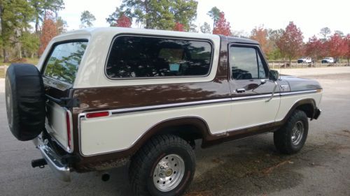 1979 ford bronco ranger xlt sport utility 2-door 5.8l