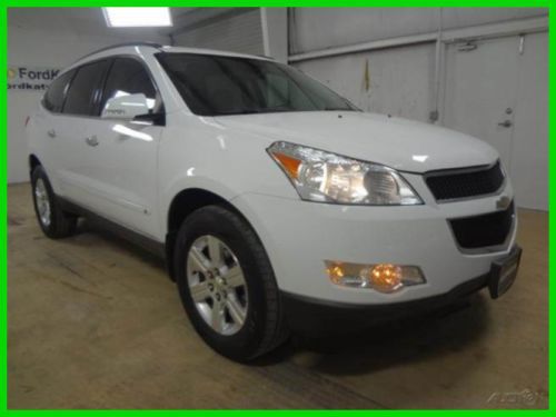 2010 chevrolet traverse lt, leather, quads, dvd, bose, 3rd row, power liftgate