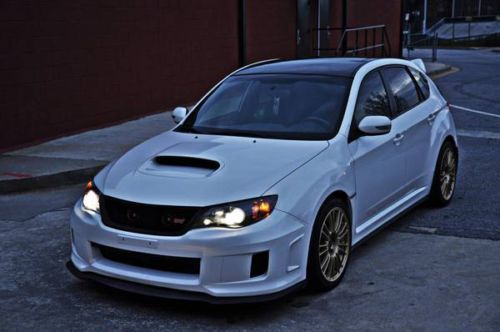 2010 subaru impreza wrx sti special edition  wagon hact clean purl white sti