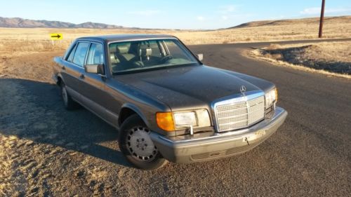 1986 mercedes benz 300sdl inline 6 turbo diesel