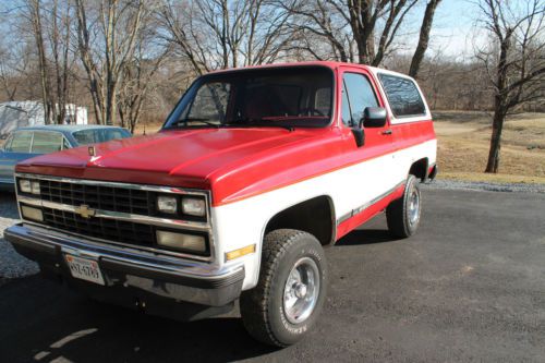 1990 chevrolet k5 blazer full-size - low reserve