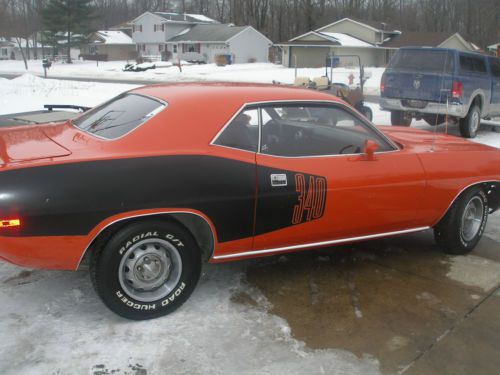 1972 plymouth cuda base 5.6l