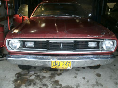 1970 plymouth duster 340 h manual stick shift car project