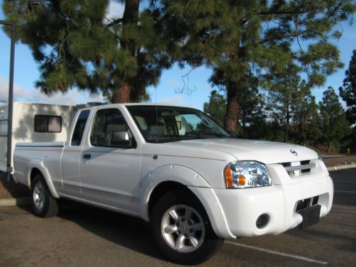 2002 nissan frontier xe extended cab pickup 2-door 2.4l only 64k! california car
