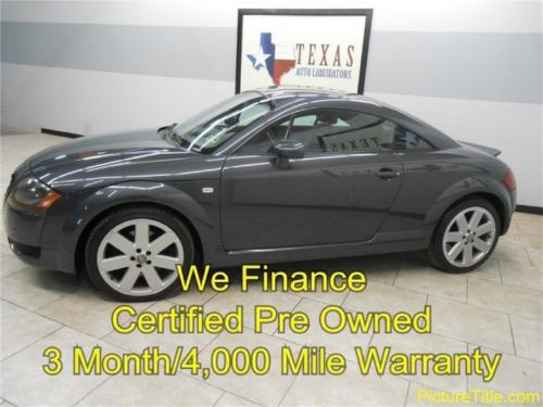 04 audi tt coupe auto leather heated seats warranty keyless we finance texas