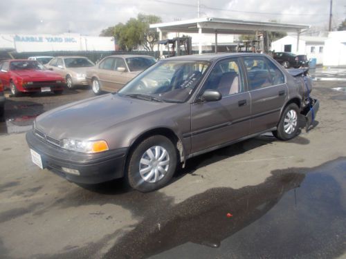 1992 honda accord, no reserve