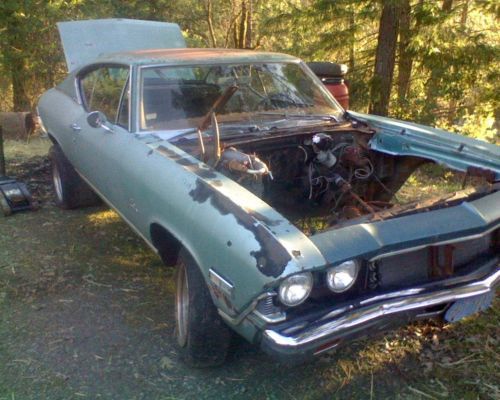 1968 chevelle no motor no trans