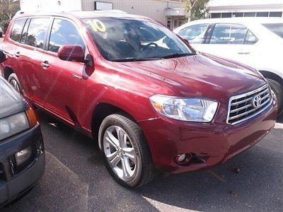 Toyota higlander, burgandy 34k miles, low reserve, v6 ask about financing option